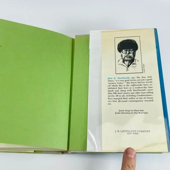 The Green Ripper John D. MacDonald 1979 First Edition Hardcover Travis McGee - Picture 11 of 11